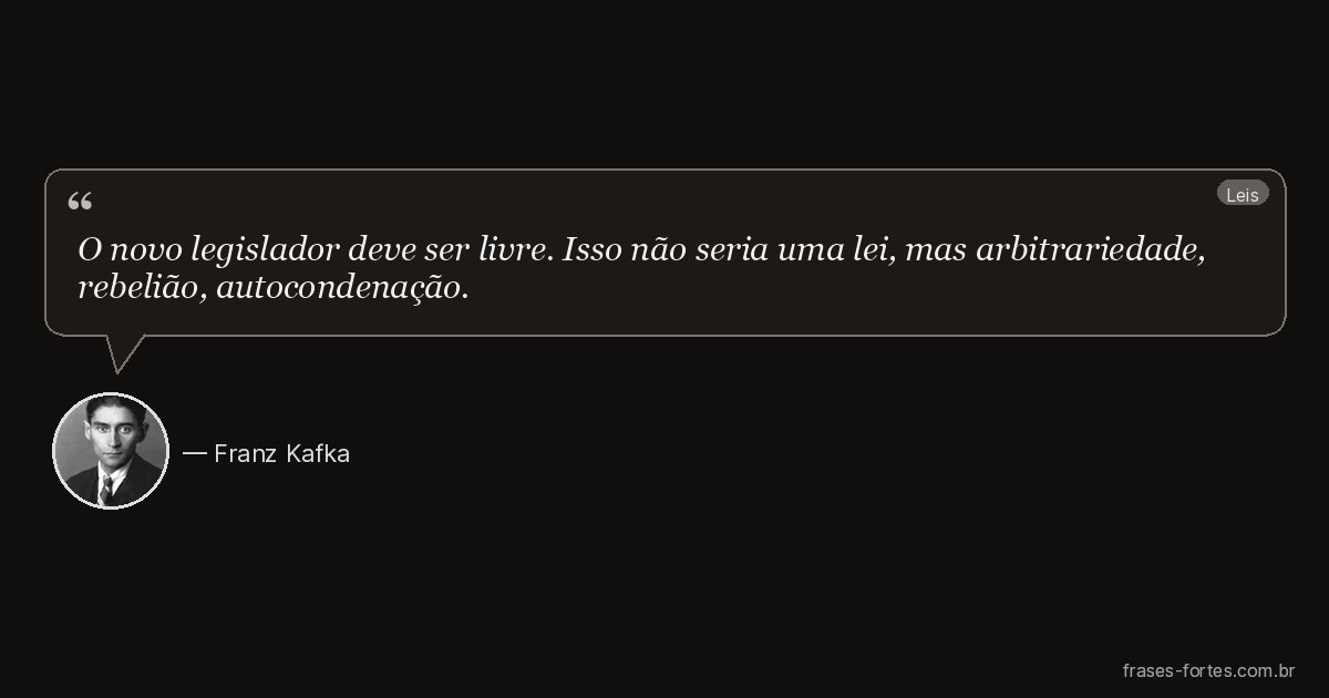 Frase de Franz Kafka