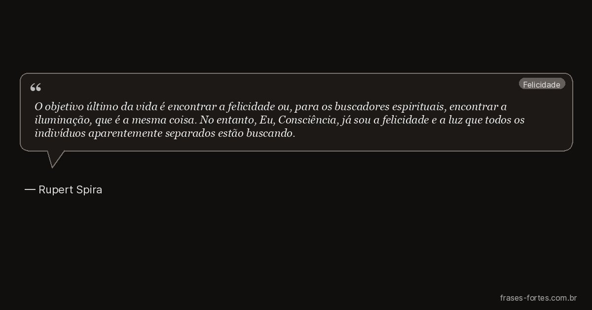 Frase de Rupert Spira
