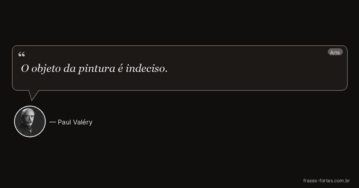 Frase de Paul Valéry