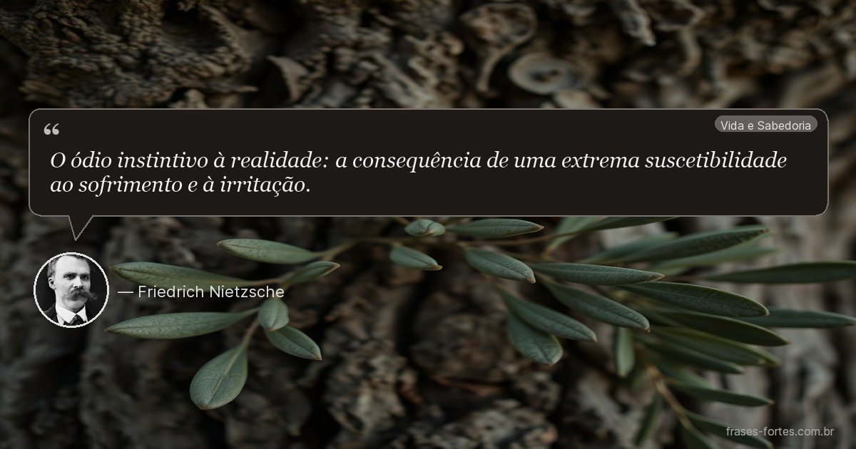 Frase de Friedrich Nietzsche