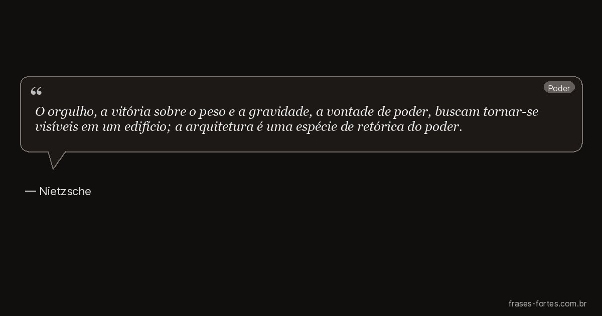 Frase de Nietzsche