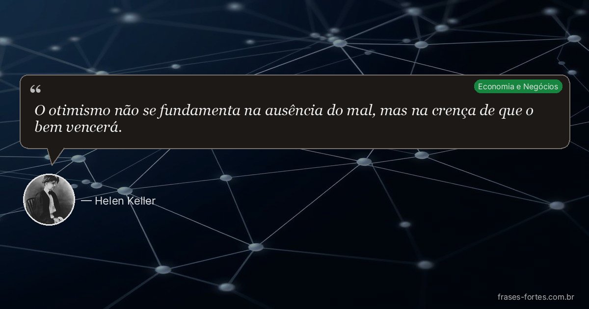 Frase de Helen Keller