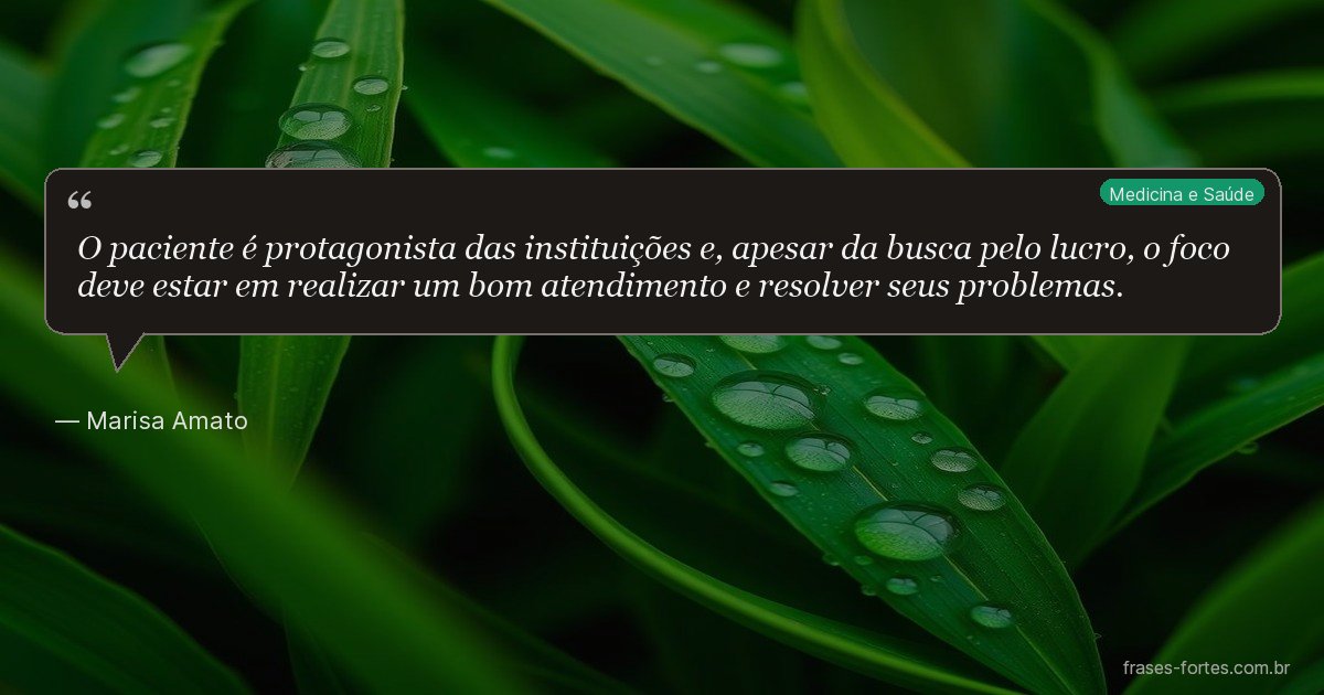 Frase de Marisa Amato