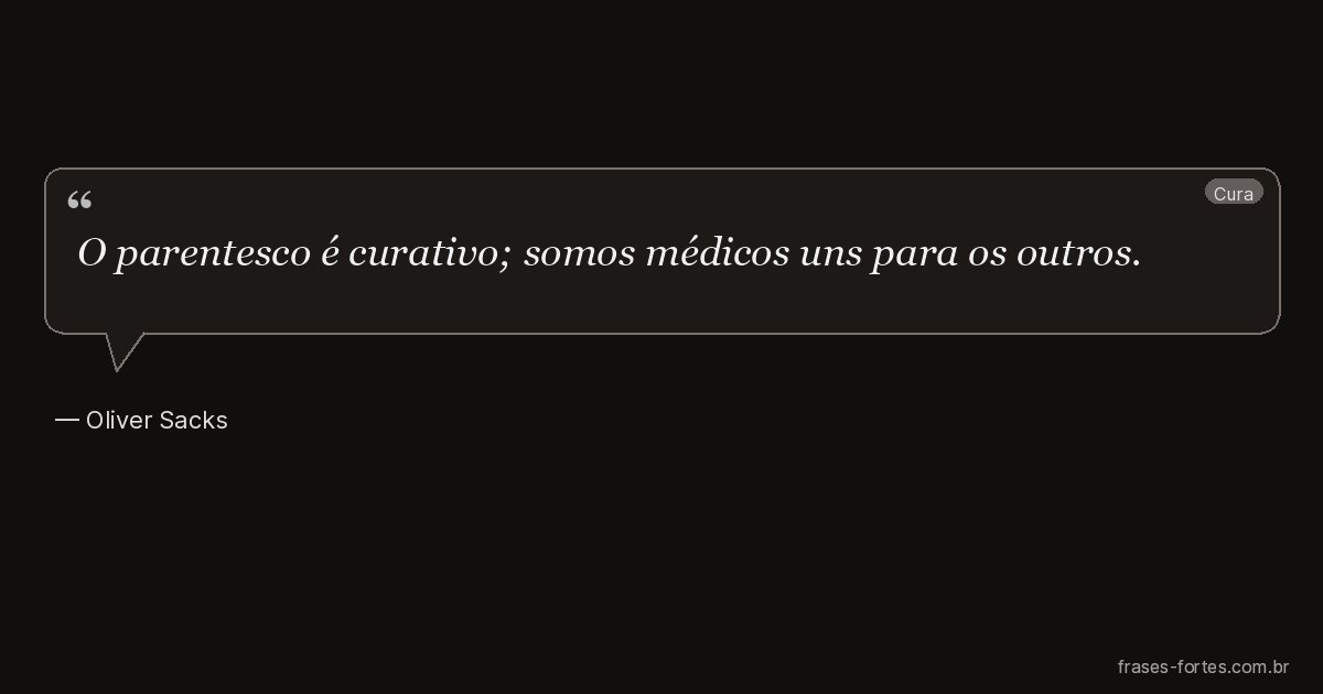 Frase de Oliver Sacks