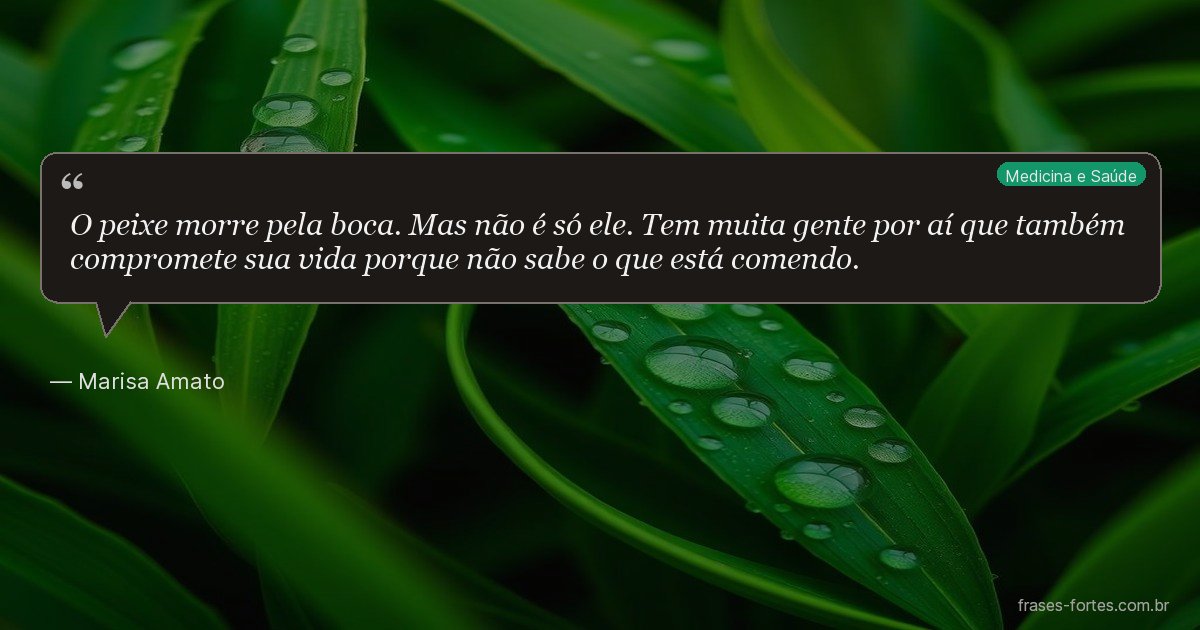 Frase de Marisa Amato