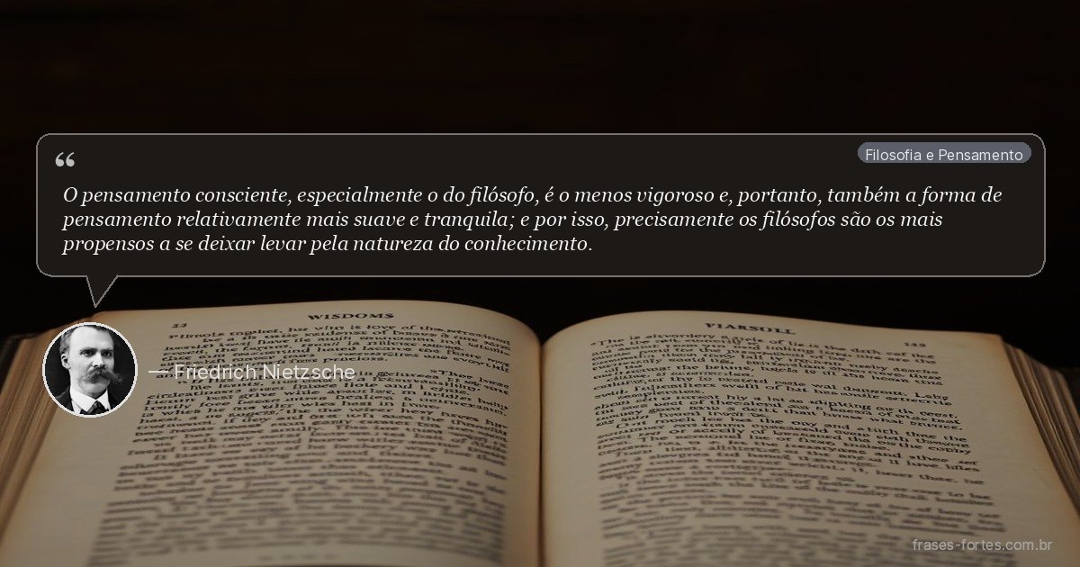 Frase de Friedrich Nietzsche
