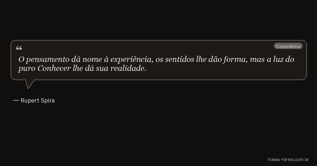Frase de Rupert Spira