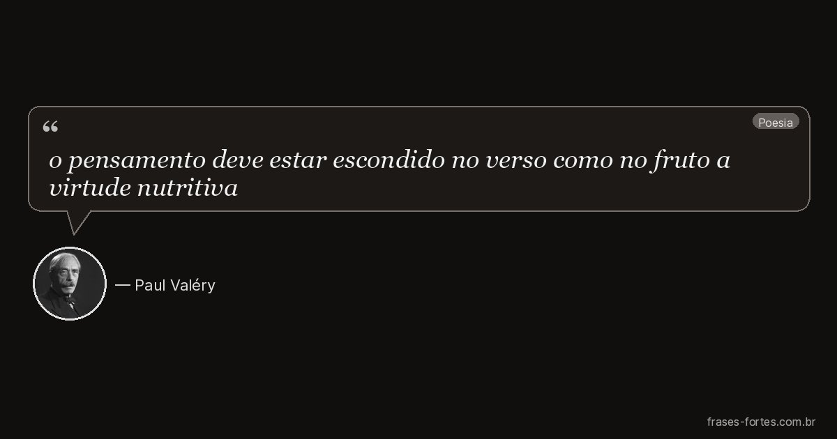 Frase de Paul Valéry