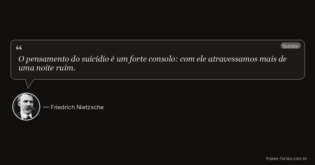 Frase de Friedrich Nietzsche