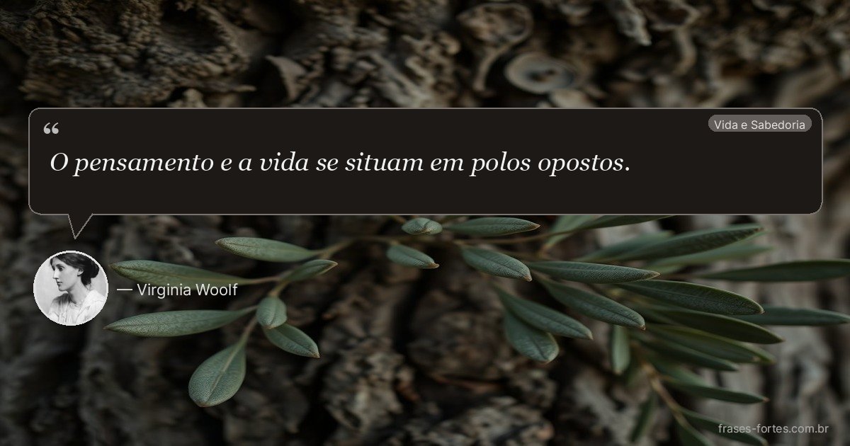 Frase de Virginia Woolf
