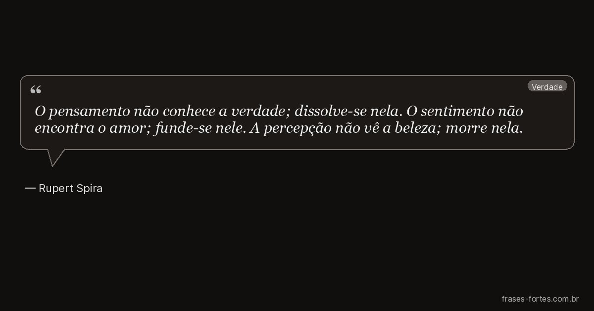 Frase de Rupert Spira