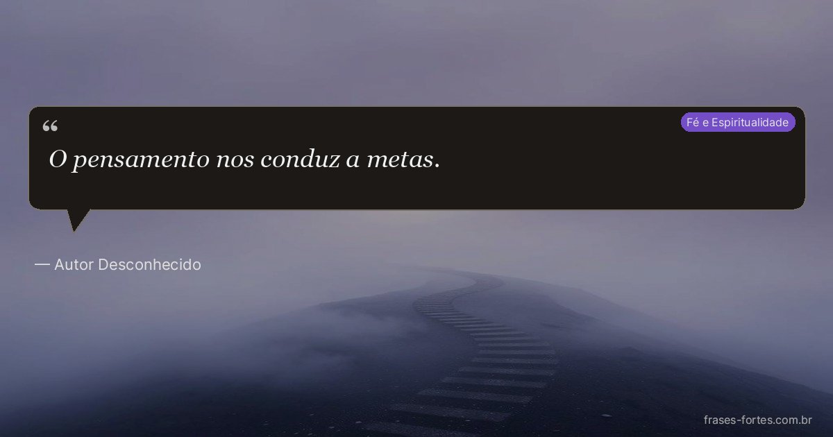 Frase de Autor Desconhecido