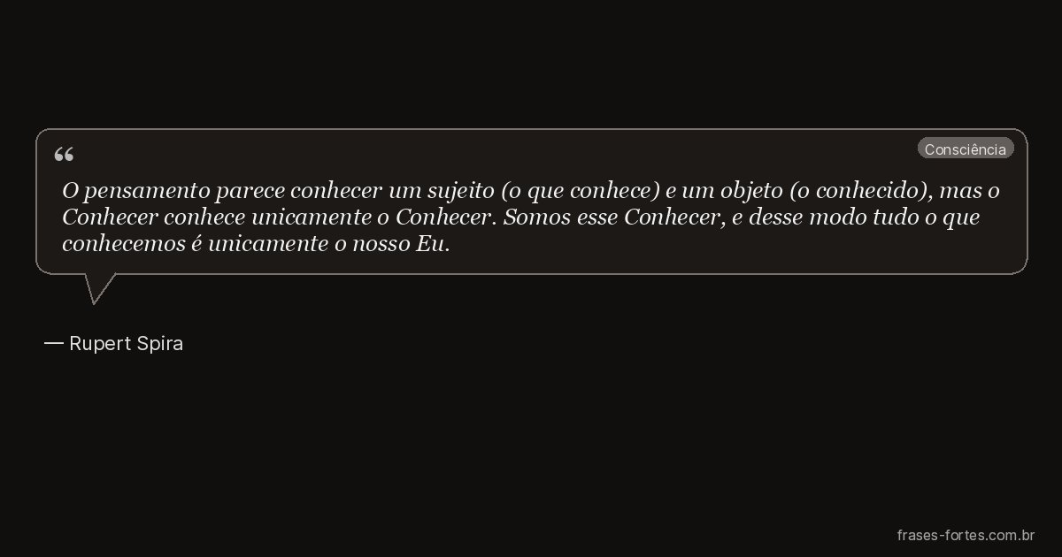 Frase de Rupert Spira