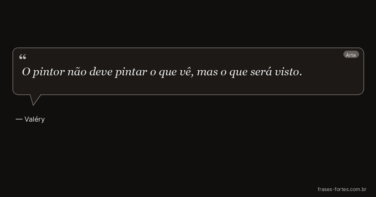 Frase de Valéry