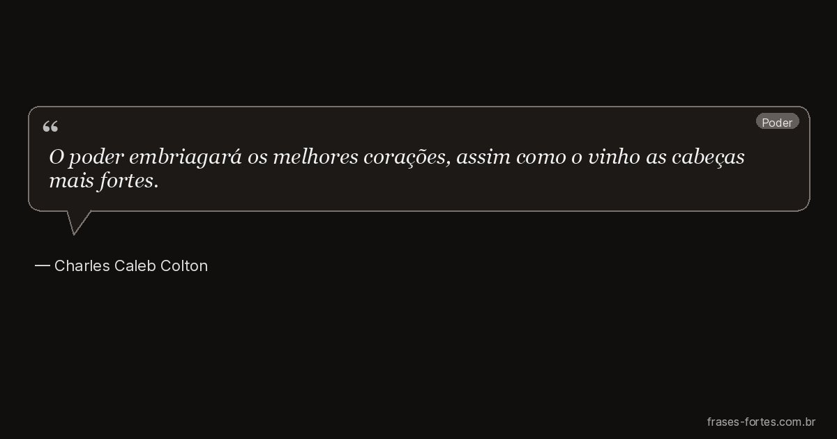 Frase de Charles Caleb Colton