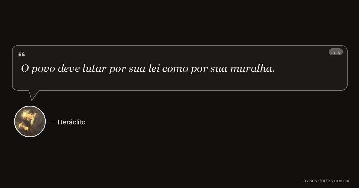 Frase de Heráclito