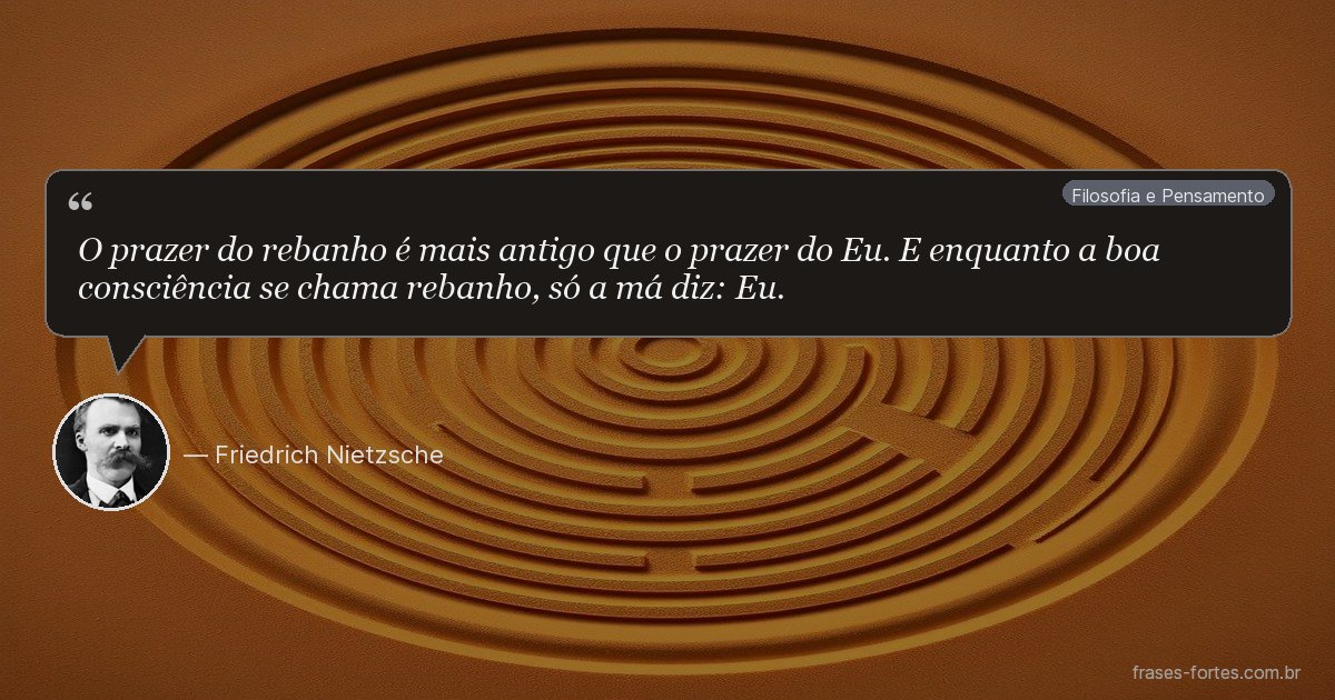 Frase de Friedrich Nietzsche