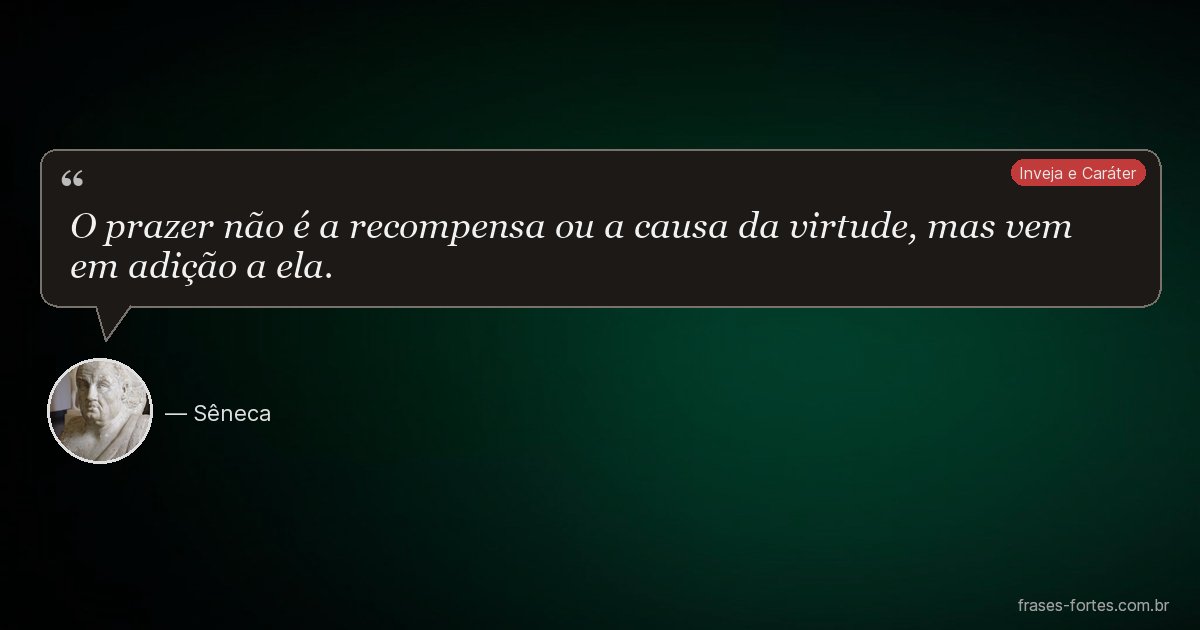 Frase de Sêneca