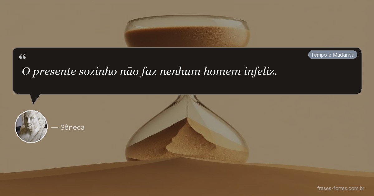 Frase de Sêneca