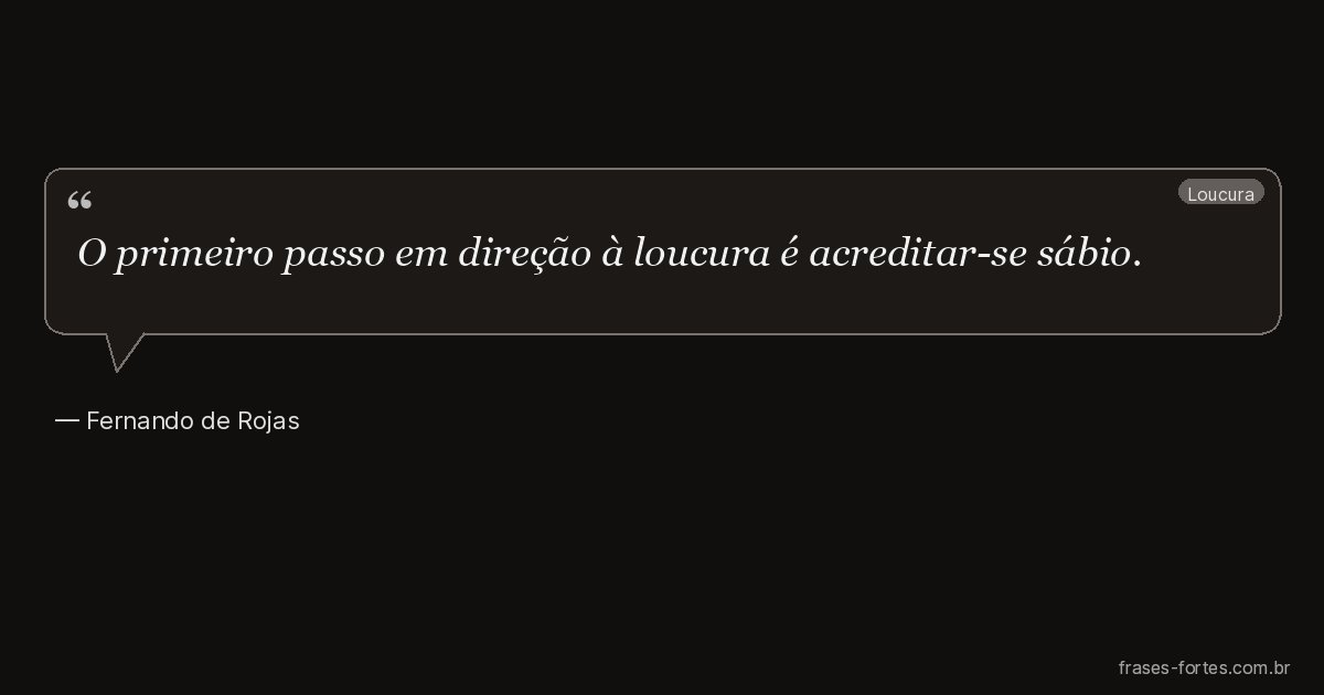 Frase de Fernando de Rojas