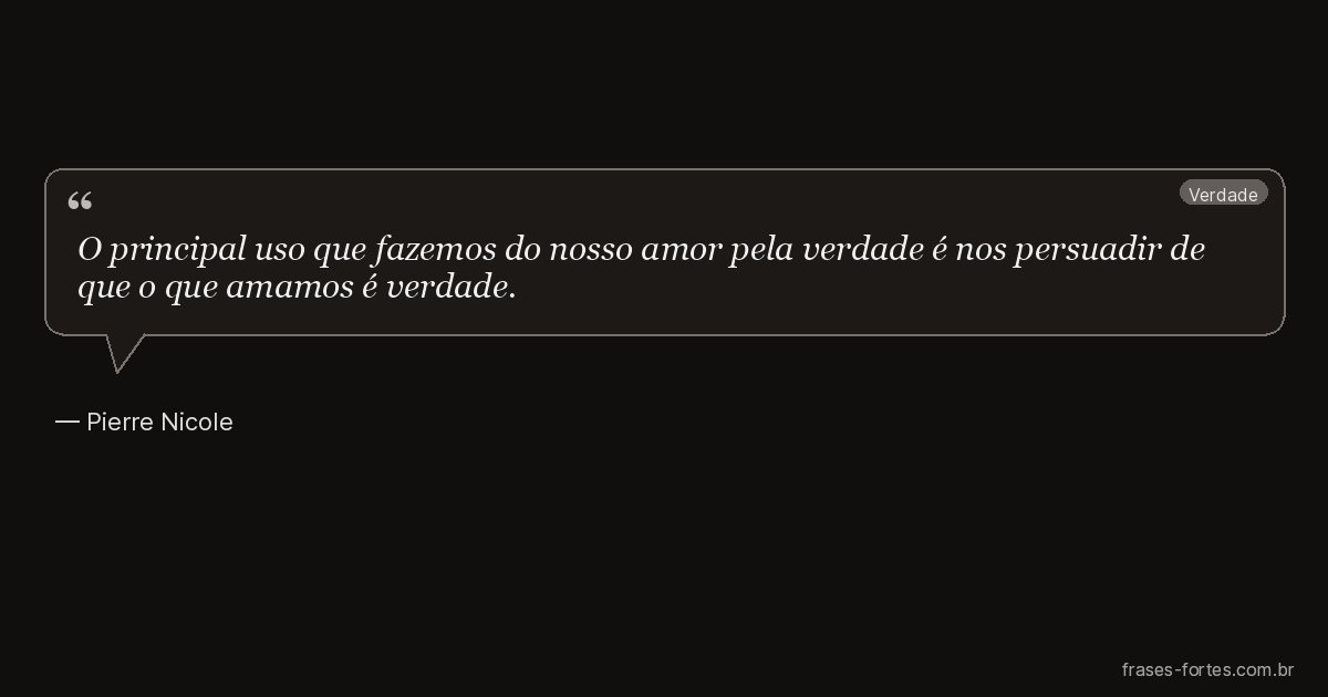 Frase de Pierre Nicole