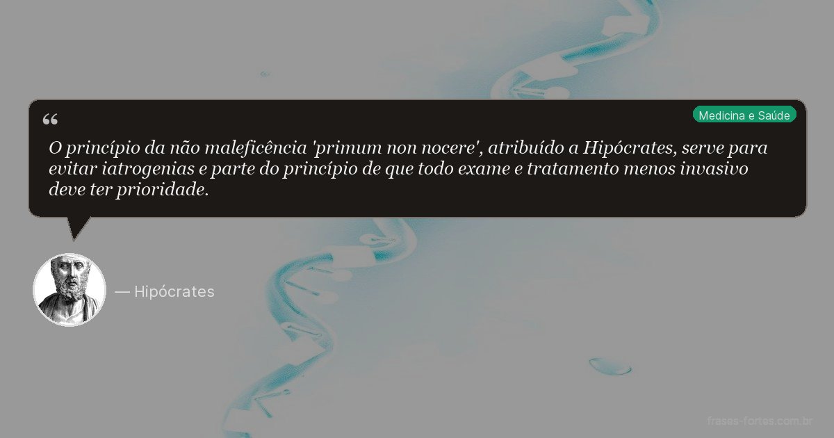 Frase de Hipócrates