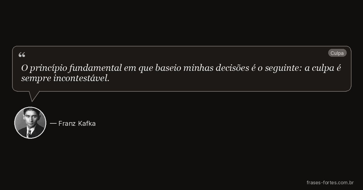 Frase de Franz Kafka