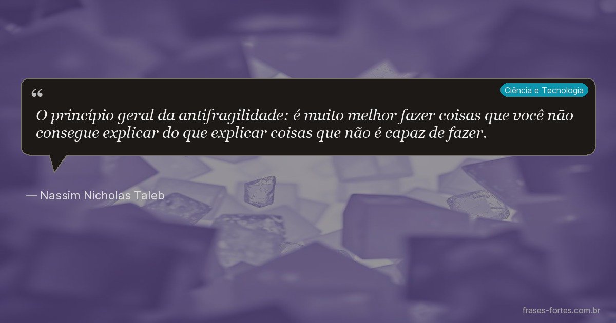 Frase de Nassim Nicholas Taleb