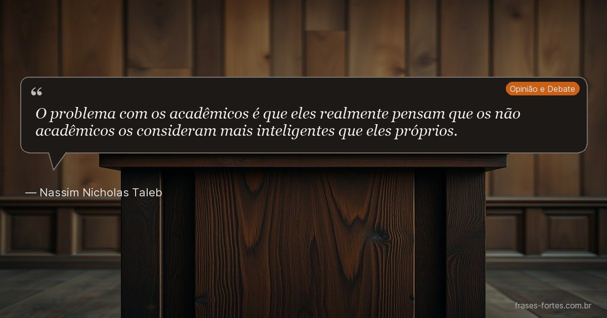 Frase de Nassim Nicholas Taleb