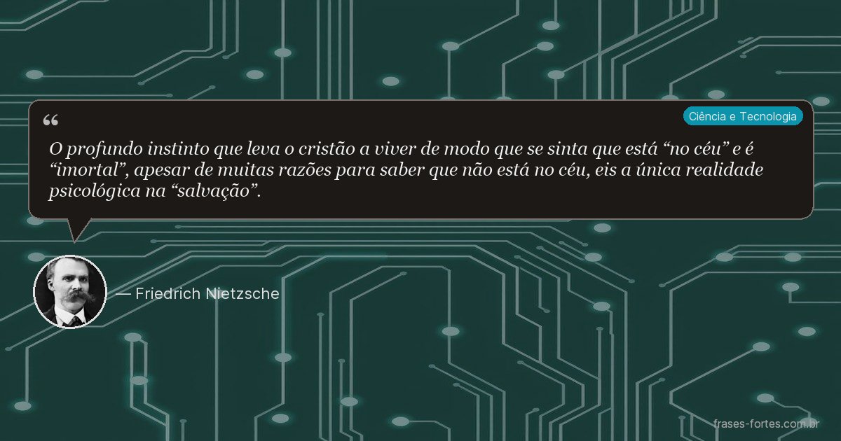 Frase de Friedrich Nietzsche