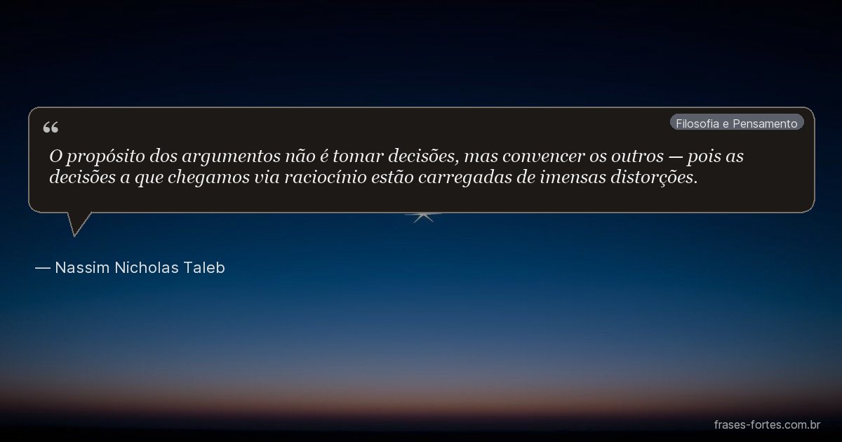 Frase de Nassim Nicholas Taleb