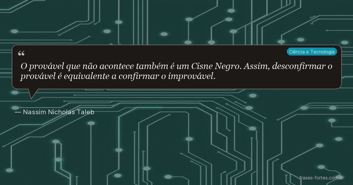 Frase de Nassim Nicholas Taleb