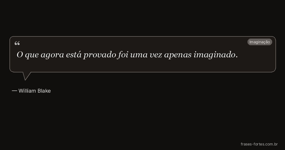 Frase de William Blake