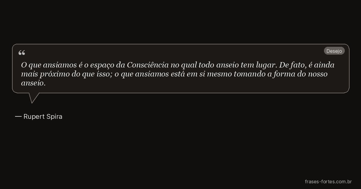 Frase de Rupert Spira