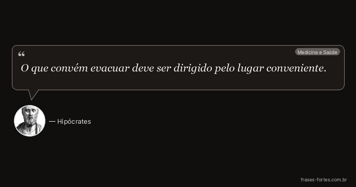 Frase de Hipócrates