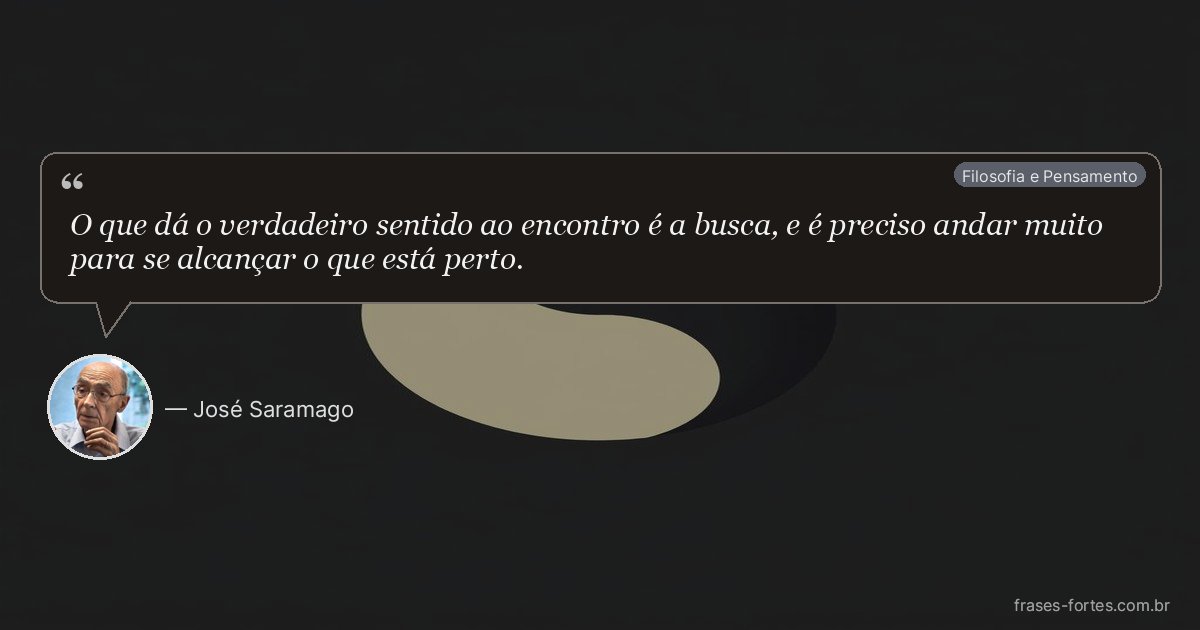 Frase de José Saramago