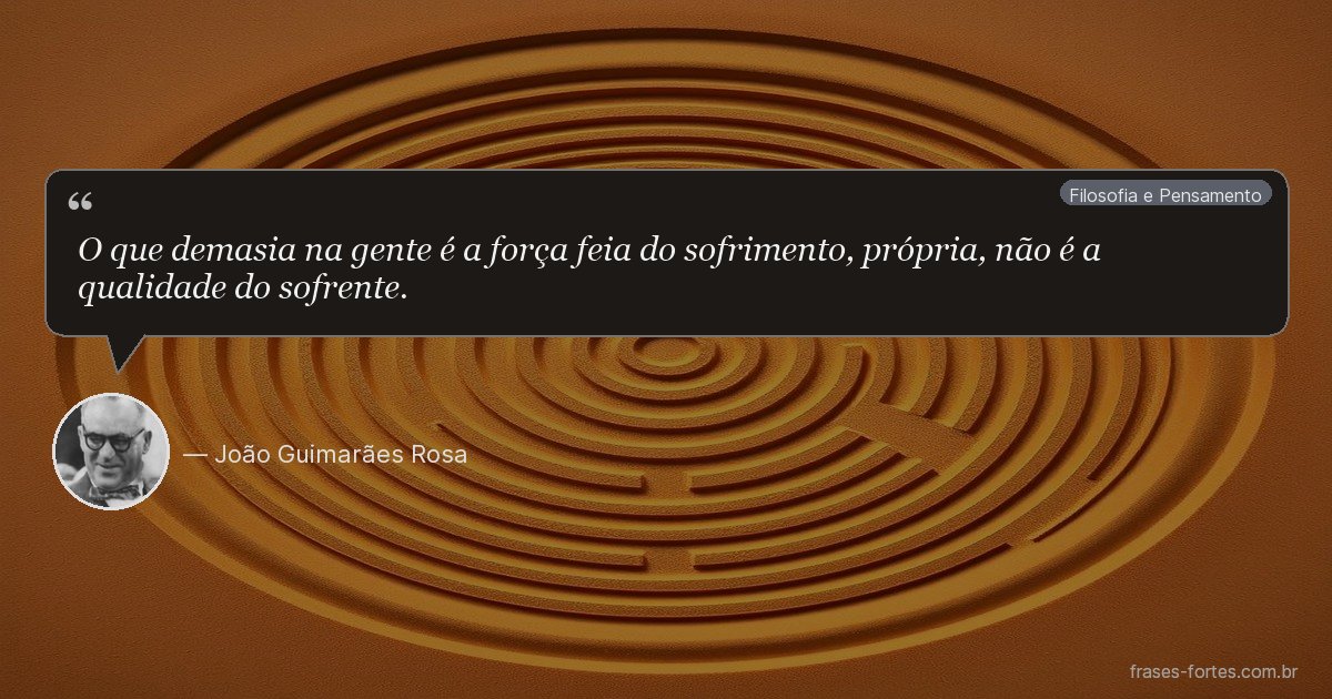 Frase de João Guimarães Rosa