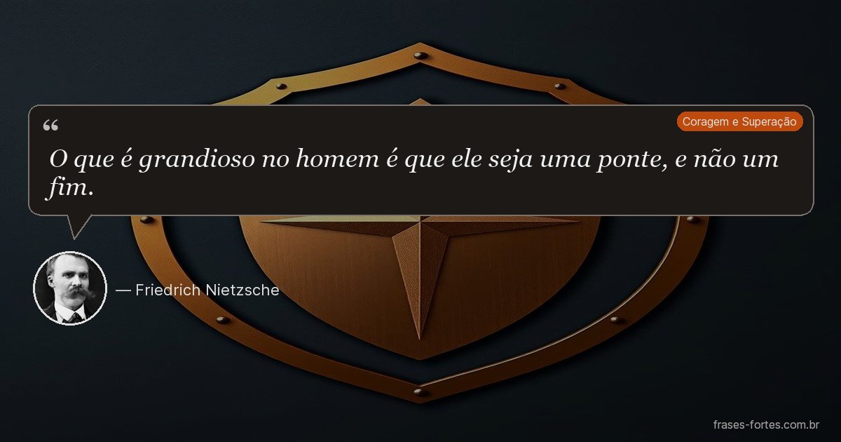 Frase de Friedrich Nietzsche