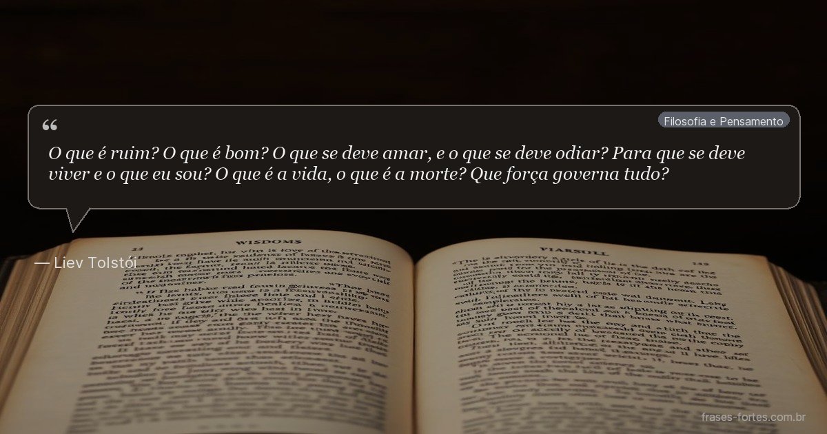 Frase de Liev Tolstói