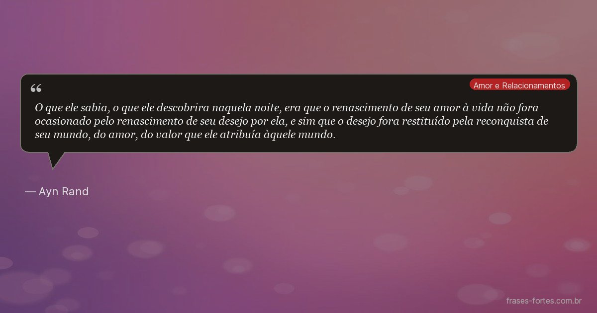 Frase de Ayn Rand