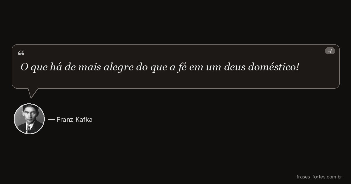 Frase de Franz Kafka