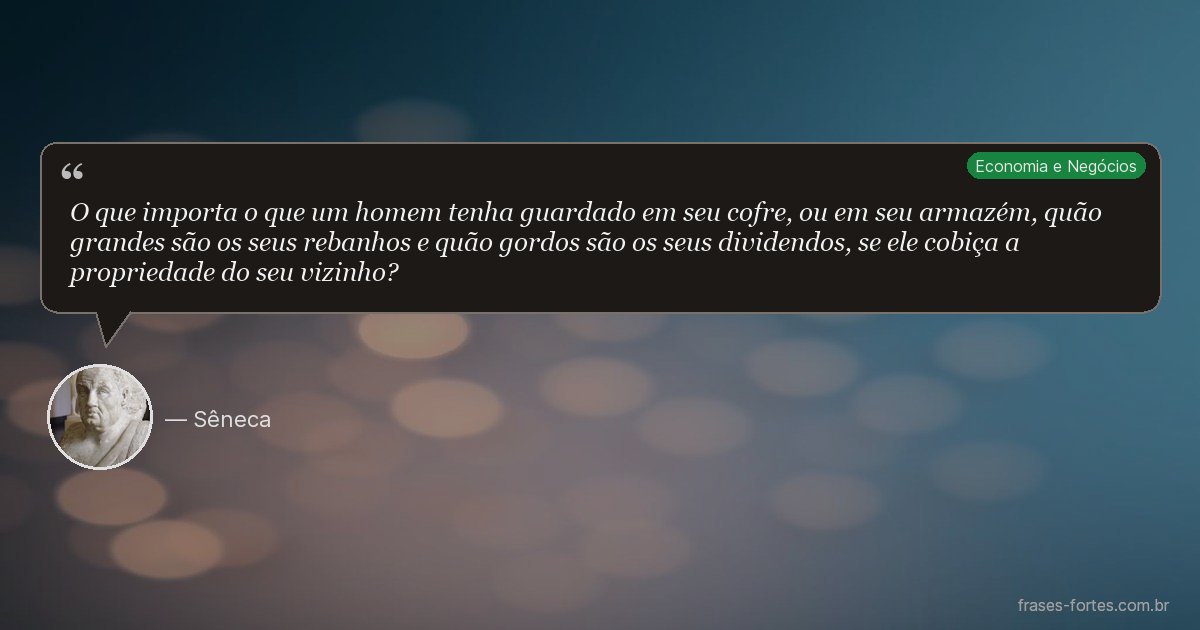 Frase de Sêneca