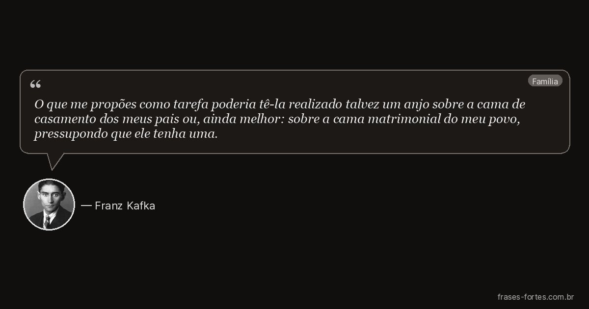 Frase de Franz Kafka