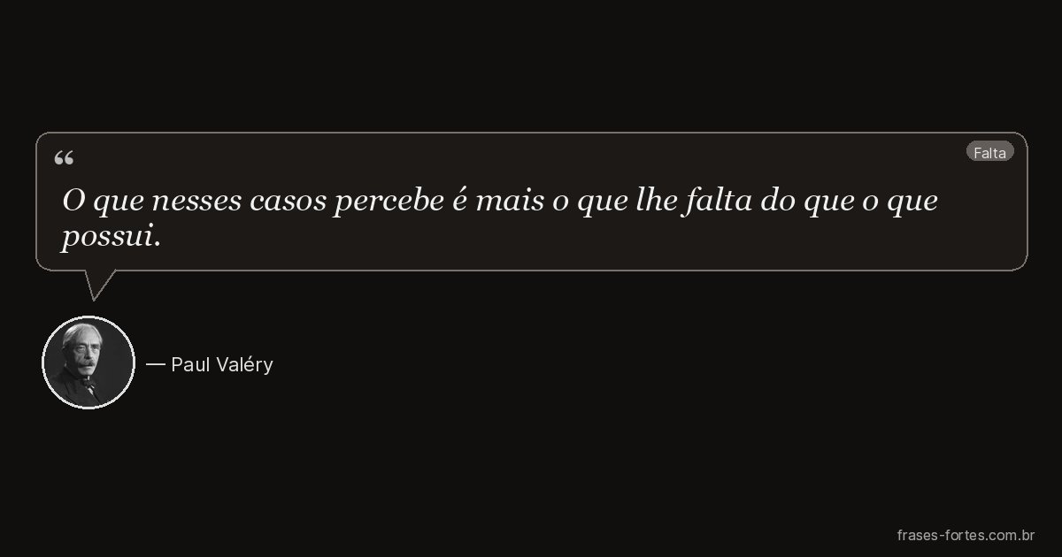 Frase de Paul Valéry