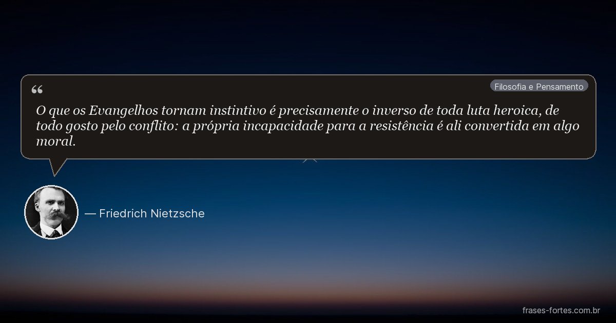 Frase de Friedrich Nietzsche