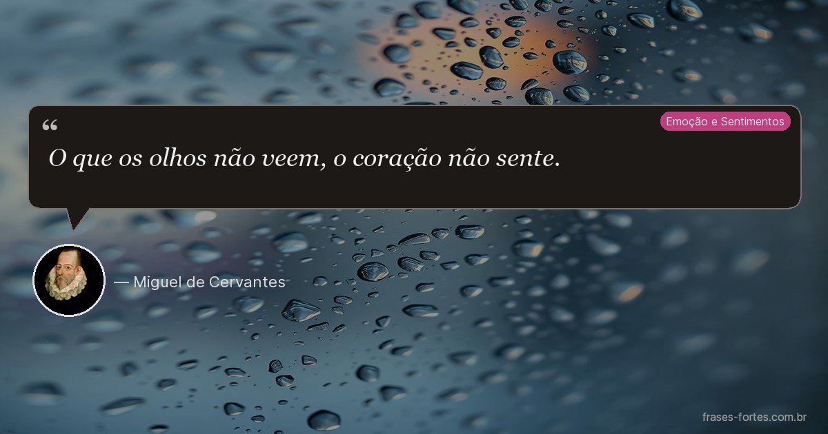 Frase de Miguel de Cervantes