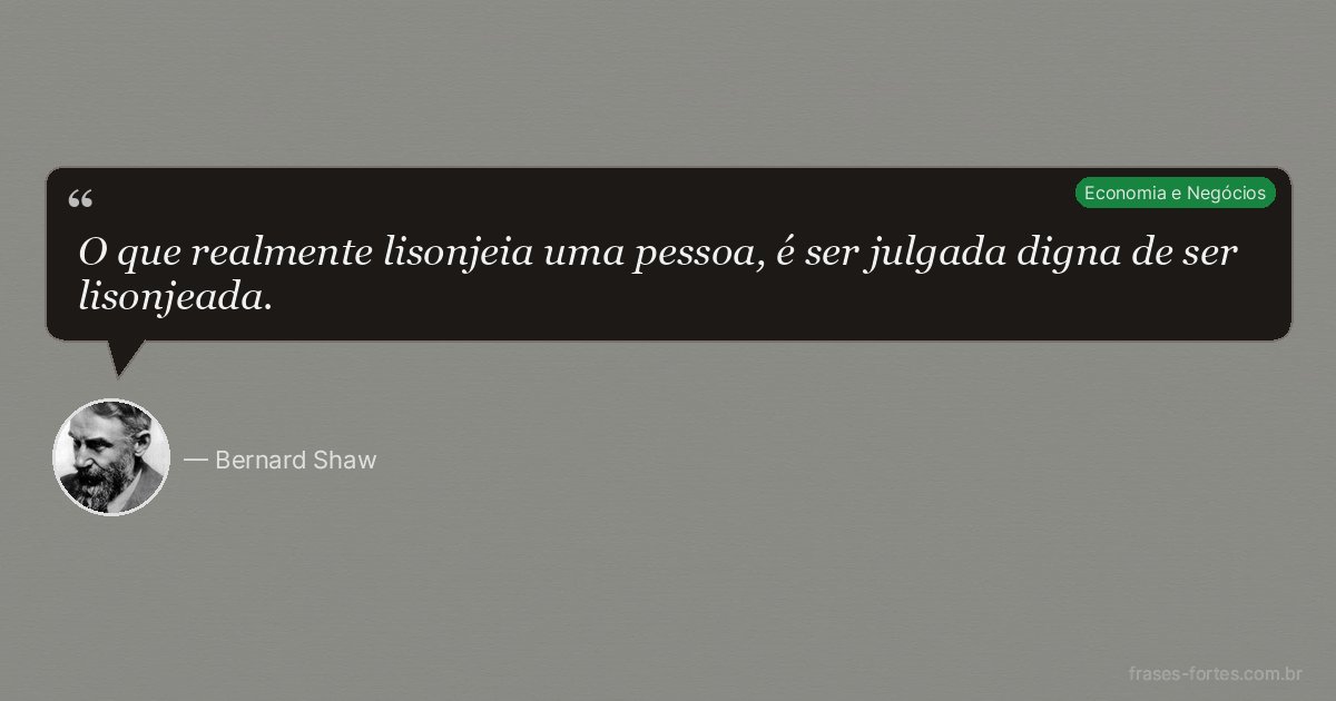Frase de Bernard Shaw