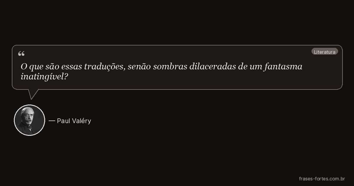 Frase de Paul Valéry