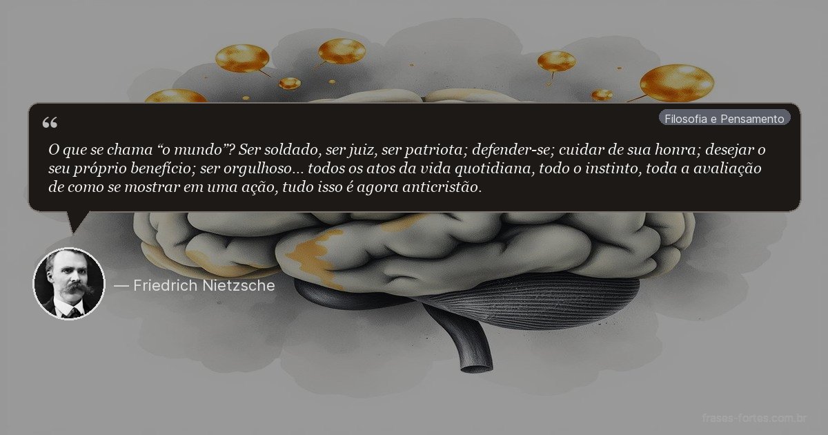 Frase de Friedrich Nietzsche