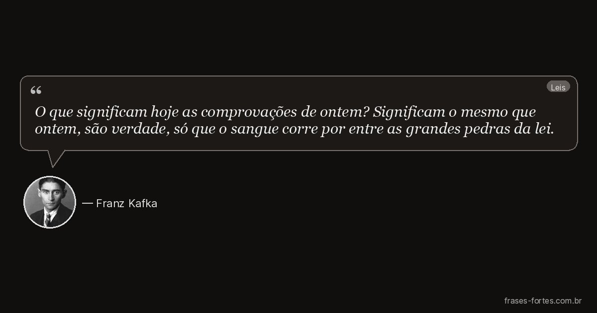Frase de Franz Kafka
